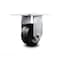 Service Caster 4 Inch Heavy Duty Top Plate Rubber on Aluminum Rigid Caster with Roller Bearing SCC-35R420-RAR - alternate 1